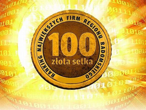 Logo Złota Setka - ranking największych firm w regionie radomskim